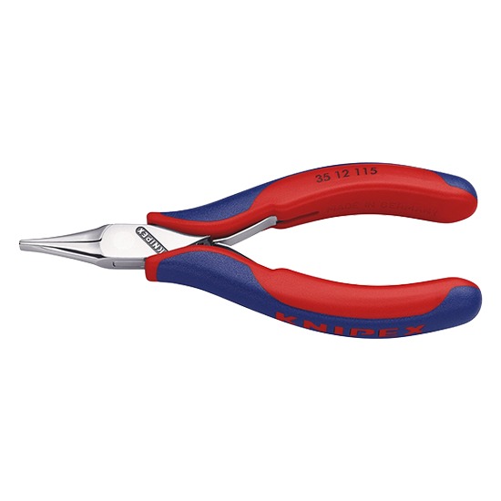 Knipex 35-12-115 115mm Electronics Flat Jaw Pliers (27698) - Alternate Angle