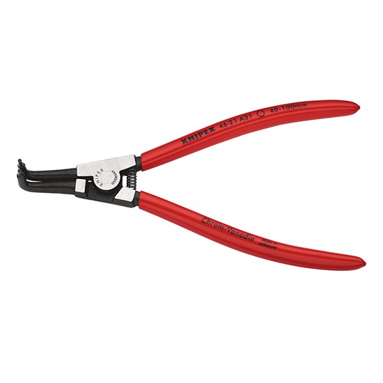 Knipex 46 21 A31 SBE A31 Bent External Circlip Pliers 50754 - 40-100mm