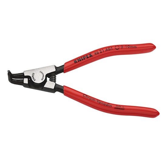 Knipex 46 21 A01 SBE A01 Bent External Circlip Pliers 80917 - 3-10mm
