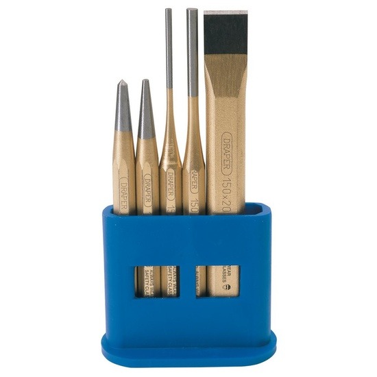 Draper 13042 Chisel & Punch Set (5 Piece)