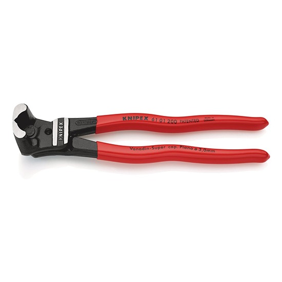 Knipex 61 01 200 200mm 54220 Extra High Leverage End Cutting Nippers