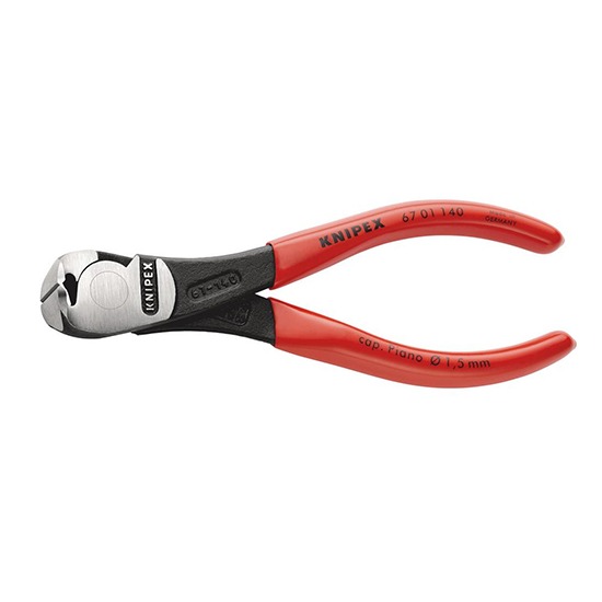 Knipex 67 01 140 18428 140mm High Leverage End Cutting Nippers