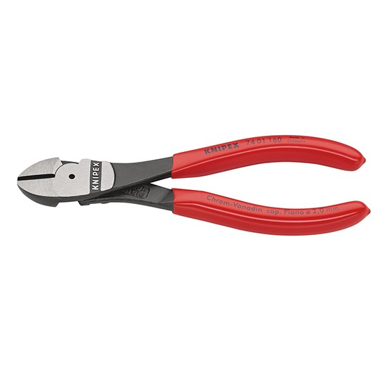 Knipex 74 01 160 High Leverage 160mm Diagonal Side Cutter - 55522