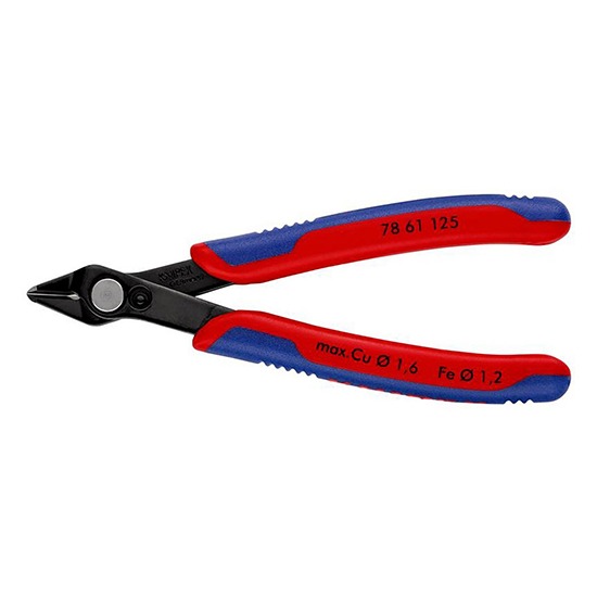 Knipex 78 61 125 SBE Spring Steel Electronics Super-Knips, 125mm (12306)