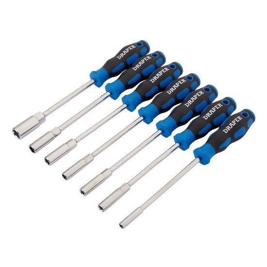 Draper 63510 Soft Grip Nut Spinner Set (7 Piece)