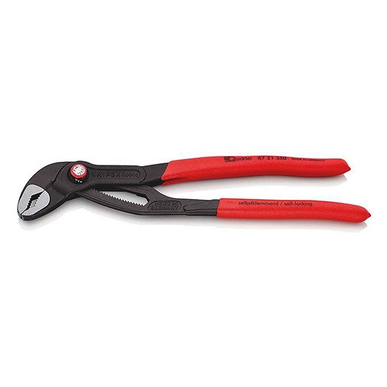 Knipex Cobra 87 21 250 53952 250mm QuickSet Waterpump Pliers