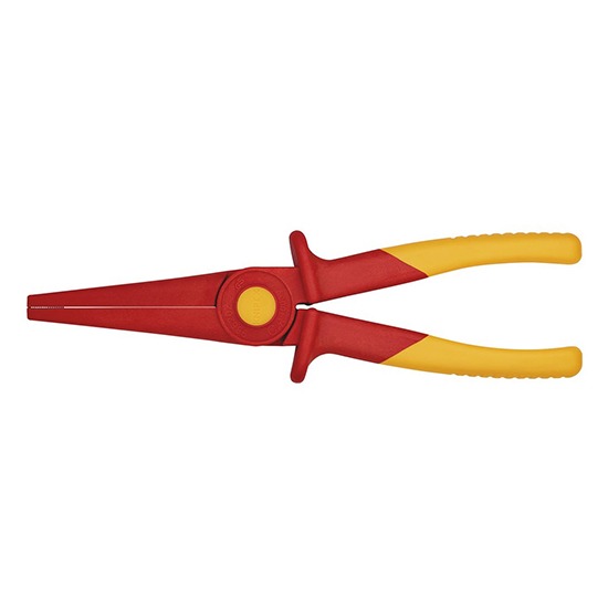 Knipex 98 62 02 Fully Insulated S Range Soft Grip Long Nose Pliers 220mm (06083)