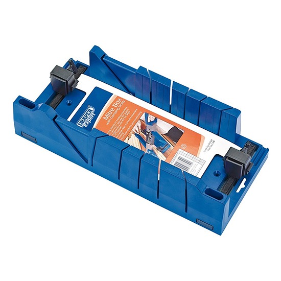 Draper 09789 Mitre Box with Clamping Facility, 367 x 116 x 70mm
