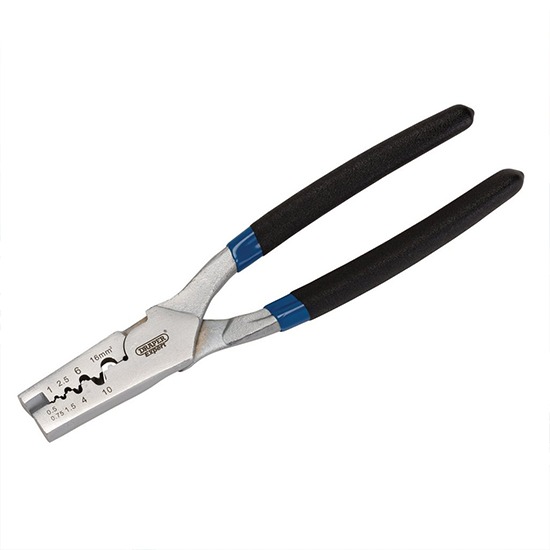 Draper 62226 9 Way 190mm Crimping Plier Ferrule Cable Wire Crimping Tool