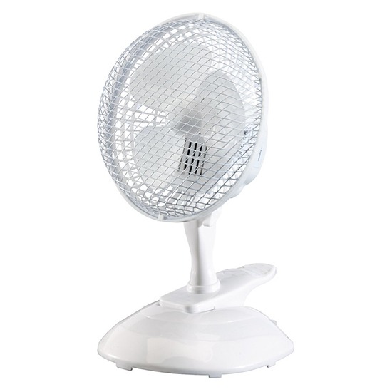 Draper 08710 230V 15W 6"/150mm Clip-On Desk Fan