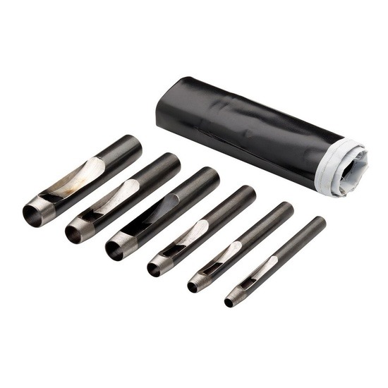 Draper 25993 Hollow Punch Set (6 Piece)