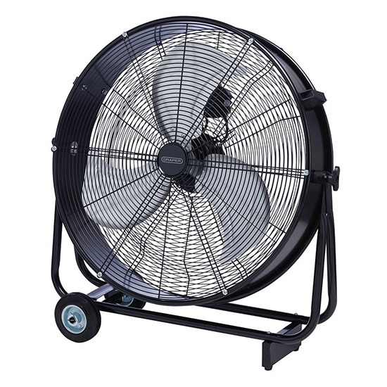 Draper 70045 230V 24"/610mm 120W Drum Fan
