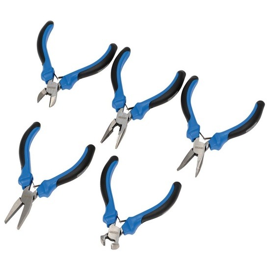 Draper 12544 Soft Grip Mini Pliers Set (5 Piece)