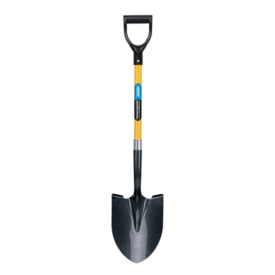 Draper 43216 Round Point Shovel with Fibreglass Shaft