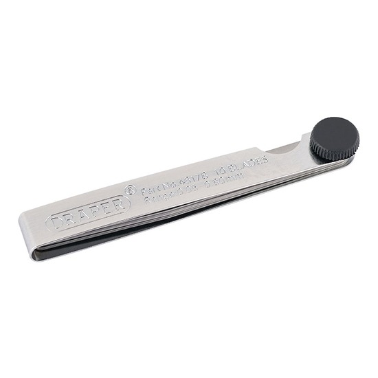 Draper 36169 10 Blade Metric Feeler Gauge Set
