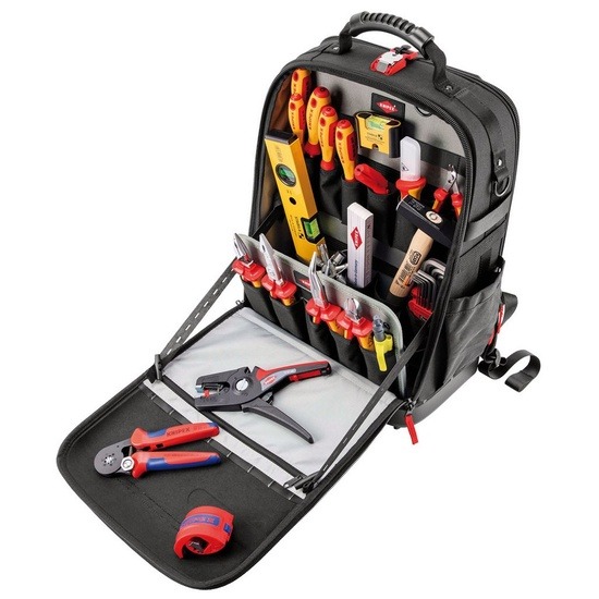 Knipex 00 21 50 E Tool Backpack Modular X18 Electro (13175)