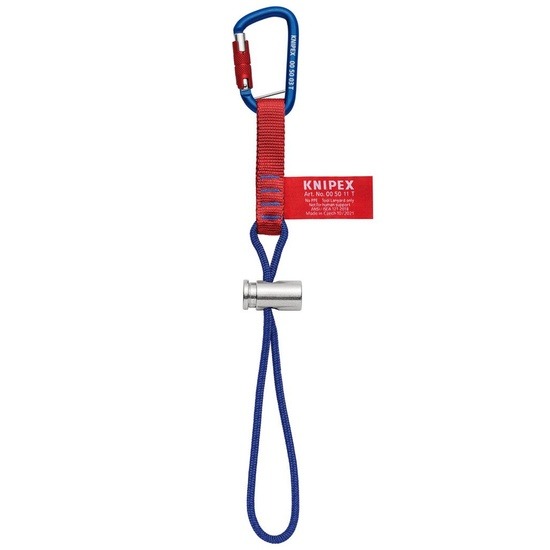 Knipex 00 50 13 T BK Adapter Straps with Fixated Carabiner (04766)