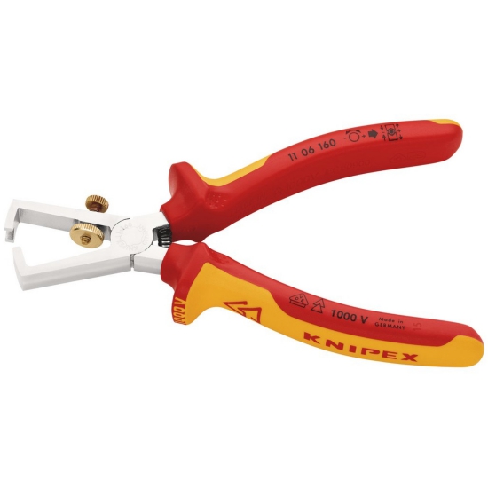 Knipex 11 06 160 SB VDE Insulation Stripper 160mm - 26968