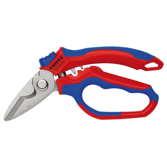 Knipex 95 05 20 SB Angled Electricians Shears - 160mm (20290)