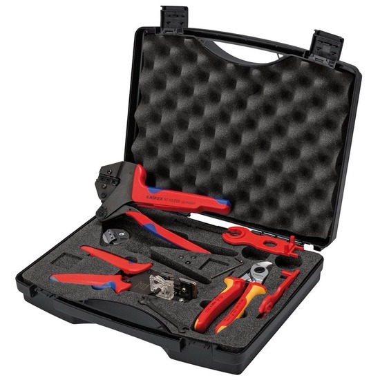 Knipex 97 91 04 V01 Tool Case for Photovoltaics for solar cable connectors MC4 (Multi-Contact) 13168