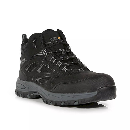 Regatta TRK201 Mudstone Hiker Black/Granite