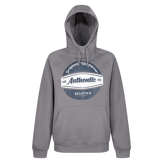 Regatta Professional TRF700 Original Workwear Rock Grey & Marl Hoodie