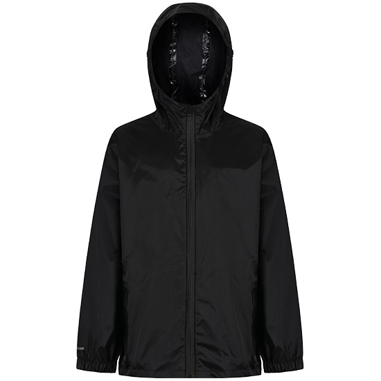Regatta Professional TRW250 Kids Pack Away Black Jacket