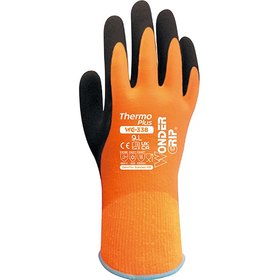 Wondergrip WG-338 Thermo Plus Gloves - Cold/Heat/Cut Resistance