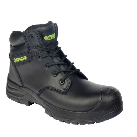 Apache Edmonton Black Boots