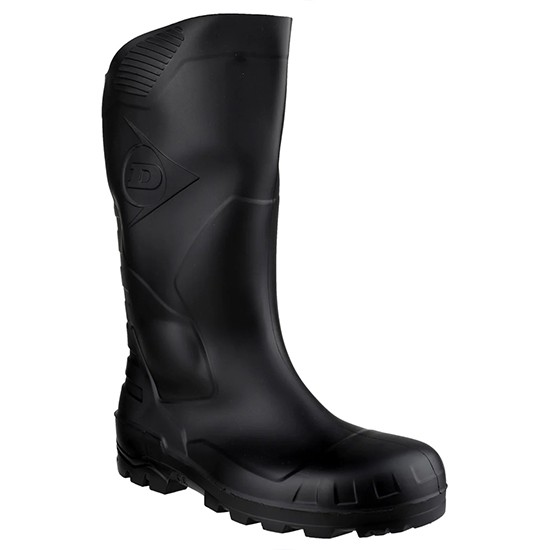 Dunlop Devon Safety Wellington - Black