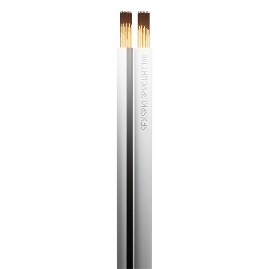 Securi-Flex SFX/SPK-13-PVC-WHT-100 2-Core 13-Strand Speaker Cable - 100 Metres