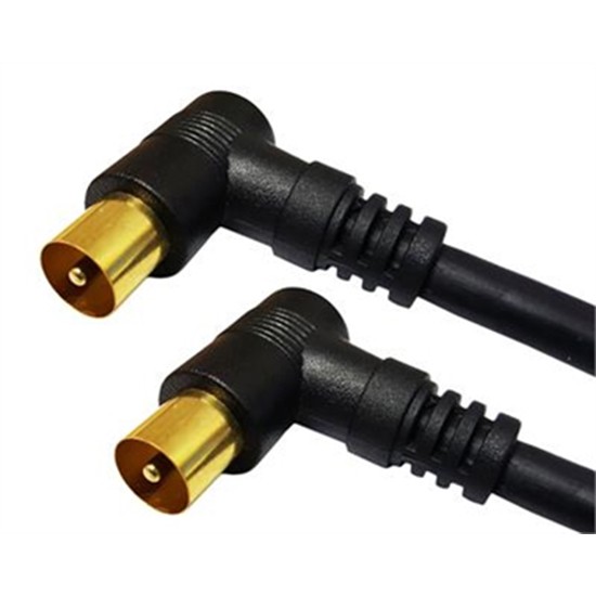 Grax 90° IEC Flylead - Black