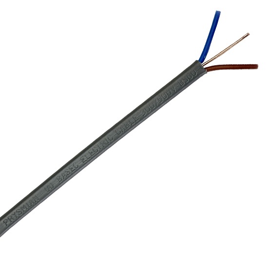 Prysmian 6242Y Grey Twin & Earth Cable