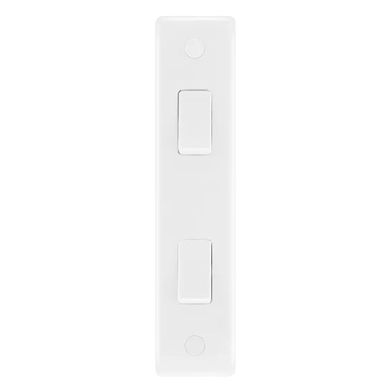 BG 2 Gang Architrave Switch