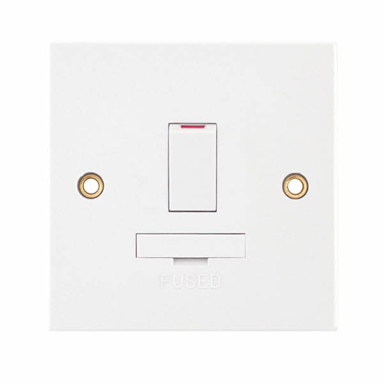 Selectric LG9218 13A Double Pole Switched Connection Unit White