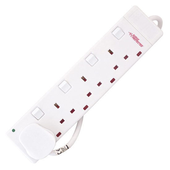 LGA 9494/13/2m 13A 4G Switched Extension Lead