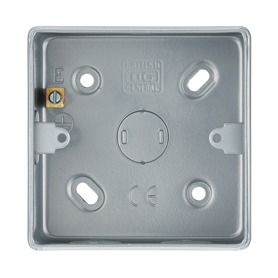 BG MC501 1 & 2 Gang Grid Square Surface Mount Box