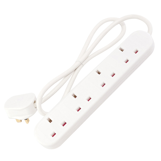 LGA 8798/13/5M 5m 13A 4 Gang Extension Lead