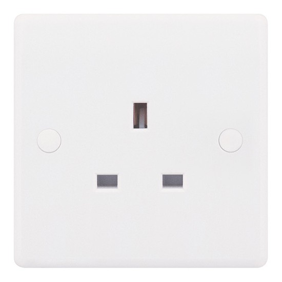 LGA Selectric SSL519 Smooth 1g Unswitched 13a Socket