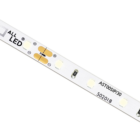 ALL LED AST005IP/30 Pro 12V 3000K IP65 5W LED Strip - Per Metre
