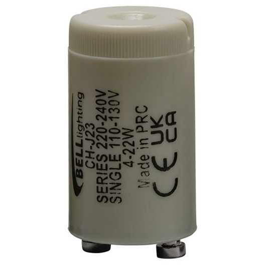 BG Fluorescent Starter Single Series 4-22 Watt