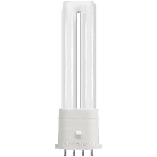 Compton Lamps CFL 4000K Single Turn S Type 4 Pin LED Lamp - 3W