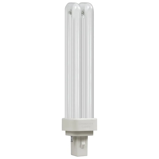 Compton Lamps CFL 4000K Double Turn D Type 2 Pin LED Lamp - 6W