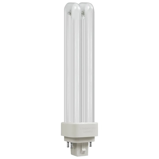 Compton Lamps CFL 4000K Double Turn D Type 4 Pin LED Lamp - 6W