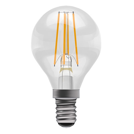 Bell 60742 3.3W 2700K SES Dimmable Clear Round Filament LED