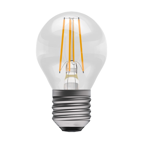 Bell 60732 3.3W ES 2700K Filament Clear Round LED