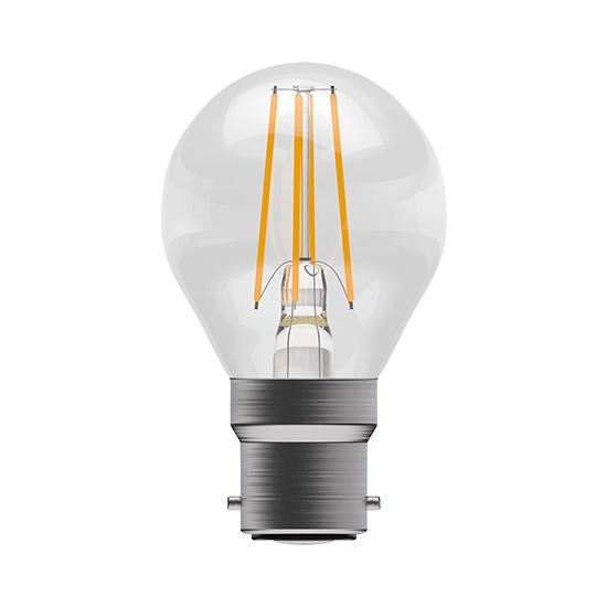 Bell 60731 3.3W BC 2700K Clear Round LED Filament