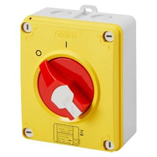 Gewiss HP 3 Pole Emergency Insulated Isolator Box