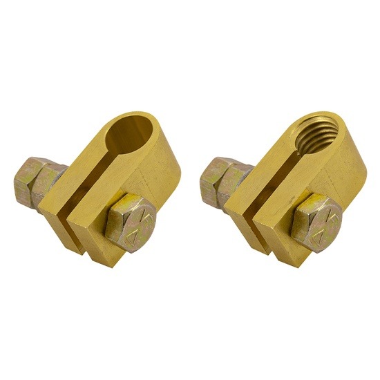 Unicrimp Threaded Earth Rod Connector Clamp