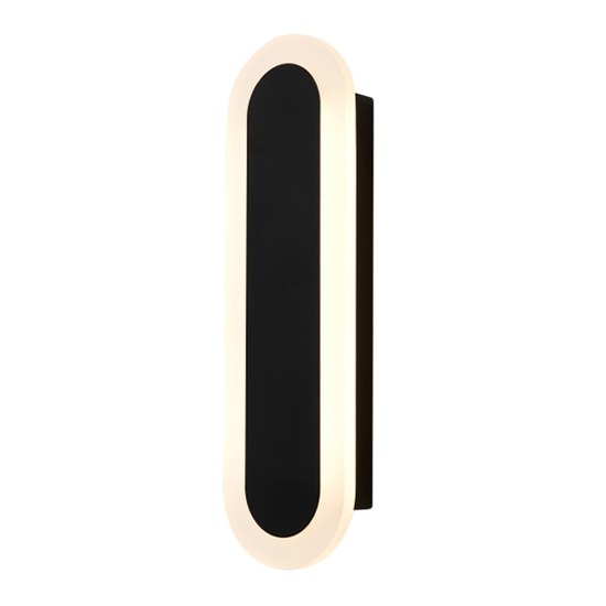 Forum ZN-44553-BLK IP65 REN CCT Black Linear Wall Light